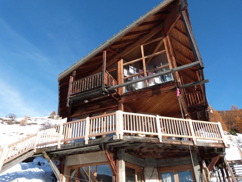 Chalet panoramique Château-Ville-Vieille Extérieur photo