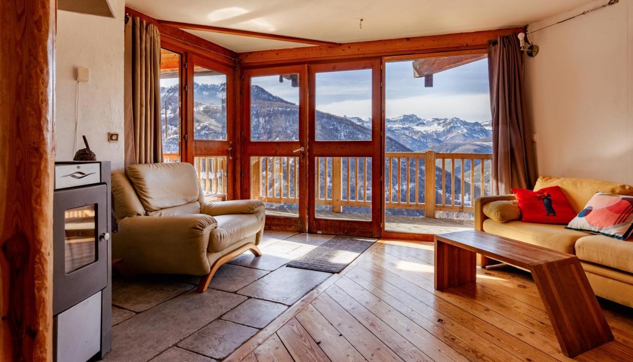 Chalet panoramique Château-Ville-Vieille Extérieur photo