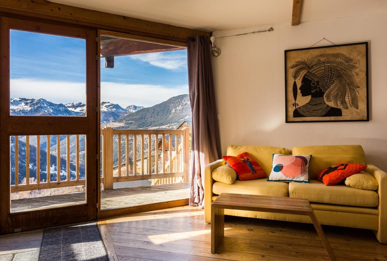 Chalet panoramique Château-Ville-Vieille Extérieur photo