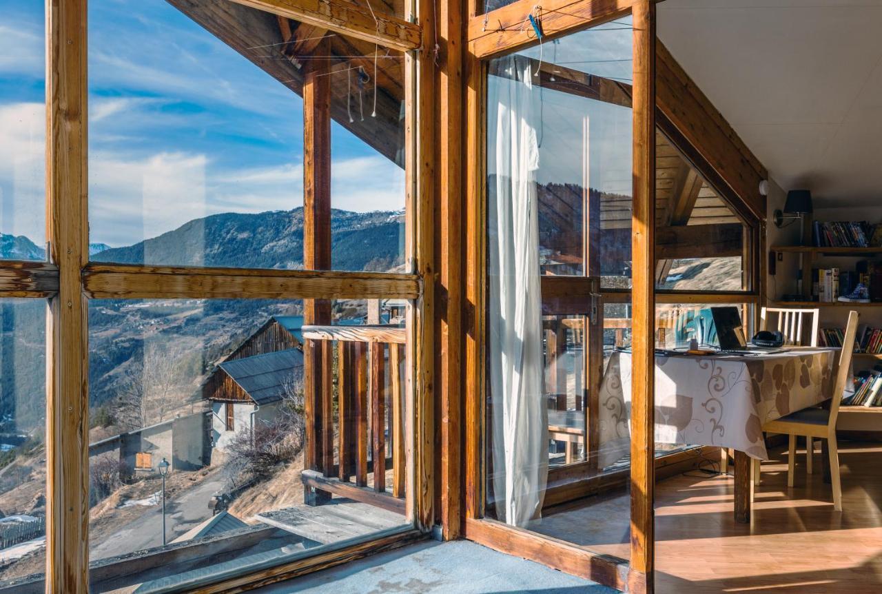 Chalet panoramique Château-Ville-Vieille Extérieur photo