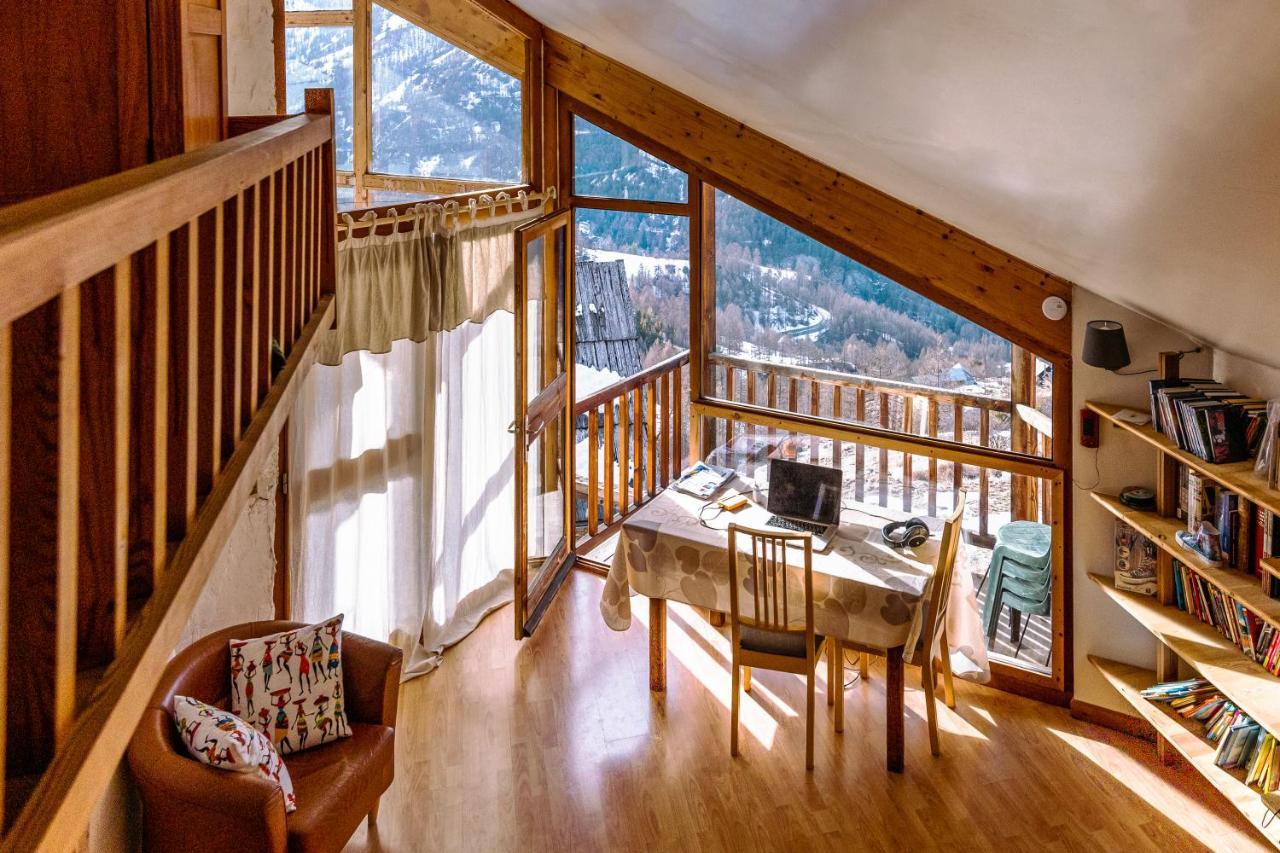 Chalet panoramique Château-Ville-Vieille Extérieur photo